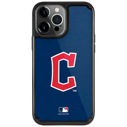 MLB Cleveland Guardians - Solid Distressed iPhone Cases