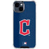 MLB Cleveland Guardians - Solid Distressed iPhone 15 Clear Case