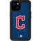 MLB Cleveland Guardians - Solid Distressed iPhone 15 Plus Waterproof Case