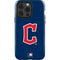 MLB Cleveland Guardians - Solid Distressed iPhone 15 Pro Impact Case