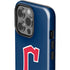 MLB Cleveland Guardians - Solid Distressed iPhone 15 Pro Impact Case