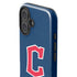 MLB Cleveland Guardians - Solid Distressed iPhone 16 Plus Impact Case