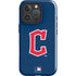 MLB Cleveland Guardians - Solid Distressed iPhone 16 Pro Impact Case