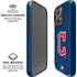 MLB Cleveland Guardians - Solid Distressed iPhone 16 Pro Magsafe Impact Case