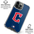 MLB Cleveland Guardians - Solid Distressed iPhone 16 Pro Max Clear Case