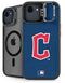 MLB Cleveland Guardians - Solid Distressed iPhone 16e Kickstand Case