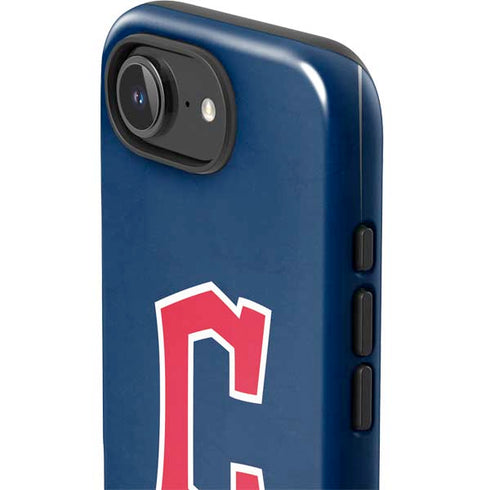 MLB Cleveland Guardians - Solid Distressed iPhone 16e Impact Case