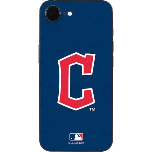 MLB Cleveland Guardians - Solid Distressed iPhone 16e Skin