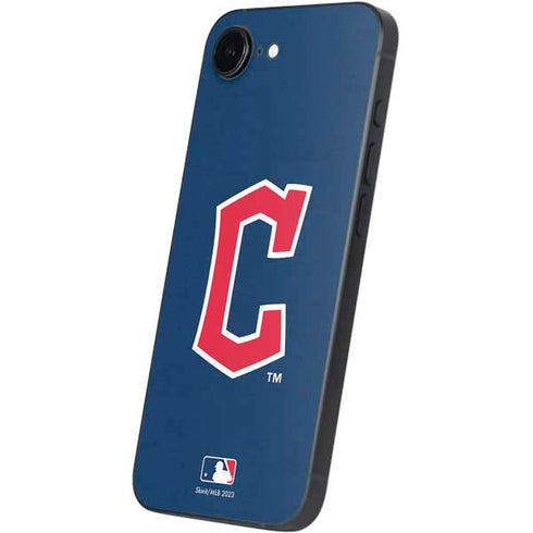 MLB Cleveland Guardians - Solid Distressed iPhone 16e Skin
