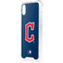 MLB Cleveland Guardians - Solid Distressed iPhone XS Clear Case