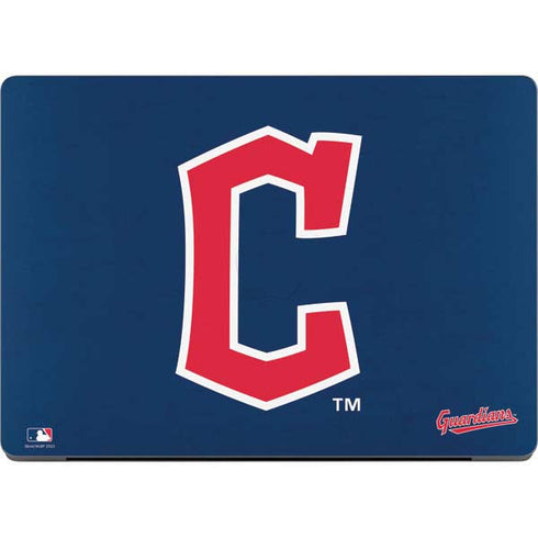 MLB Cleveland Guardians - Solid Distressed Apple MacBook Pro 14-inch Skin