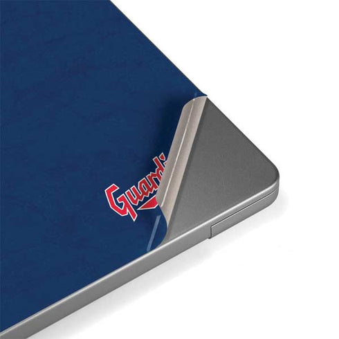 MLB Cleveland Guardians - Solid Distressed Apple MacBook Pro 14-inch Skin