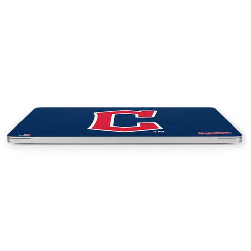 MLB Cleveland Guardians - Solid Distressed Apple MacBook Pro 16-inch Skin