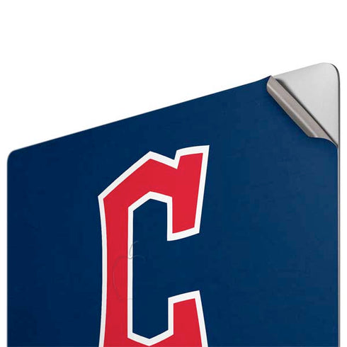 MLB Cleveland Guardians - Solid Distressed Apple MacBook Pro 16-inch Skin