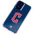 MLB Cleveland Guardians - Solid Distressed Moto G Play 4G (2024) Clear Case