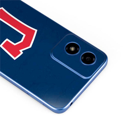 MLB Cleveland Guardians - Solid Distressed Moto G Play 4G (2024) Skin