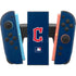 MLB Cleveland Guardians - Solid Distressed Nintendo Switch 2 (2025) Joy-Con Controller Skin