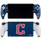 MLB Cleveland Guardians - Solid Distressed PlayStation Portal Remote Player Skin
