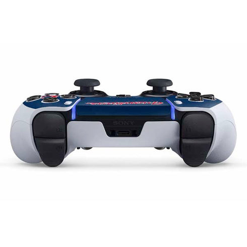 MLB Cleveland Guardians - Solid Distressed PS5 DualSense Edge Pro Controller Skin