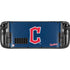 MLB Cleveland Guardians - Solid Distressed Steam Deck Handheld Gaming Computer OLED Skin