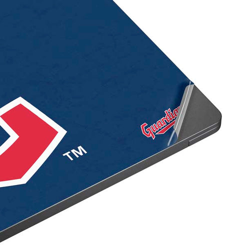 MLB Cleveland Guardians - Solid Distressed Surface Laptop 7 13.8in Skin