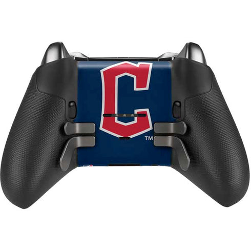 MLB Cleveland Guardians - Solid Distressed Xbox Elite Wireless Controller Series 2 Skin