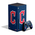 MLB Cleveland Guardians - Solid Distressed Xbox Series X Skins
