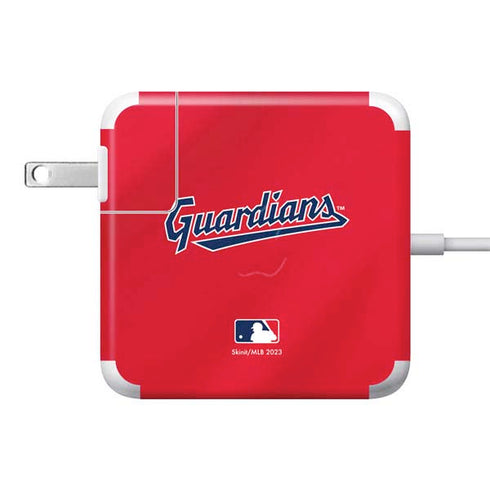 MLB Cleveland Guardians Alternate Road Jersey 85W Power Adapter (15 and 17 inch MacBook Pro Charger) Skin