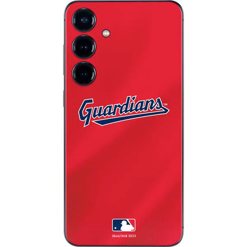 MLB Cleveland Guardians Alternate Road Jersey Galaxy A16 5G Skin