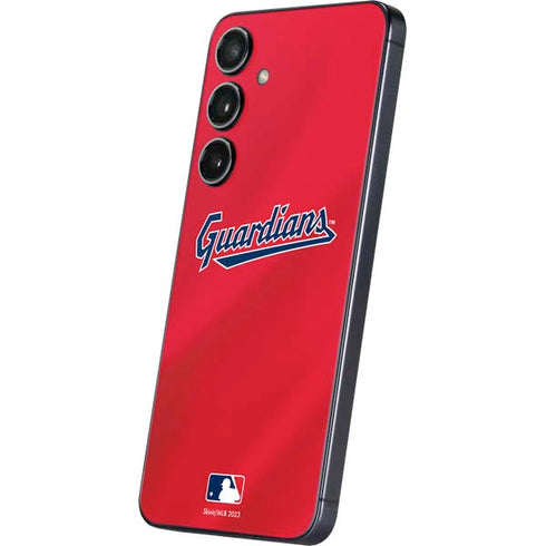 MLB Cleveland Guardians Alternate Road Jersey Galaxy A16 5G Skin