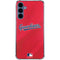 MLB Cleveland Guardians Alternate Road Jersey Galaxy A35 5G Clear Case