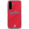 MLB Cleveland Guardians Alternate Road Jersey Galaxy A36 5G Clear Case