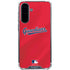 MLB Cleveland Guardians Alternate Road Jersey Galaxy A36 5G Clear Case