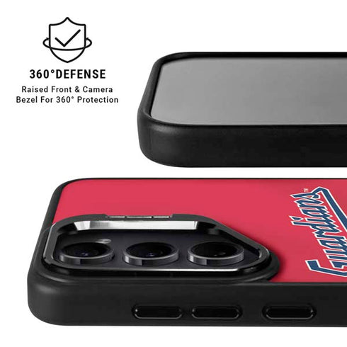 MLB Cleveland Guardians Alternate Road Jersey Galaxy S25 Kickstand Case