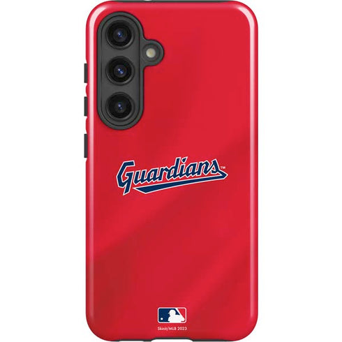 MLB Cleveland Guardians Alternate Road Jersey Galaxy S25 Plus Impact Case