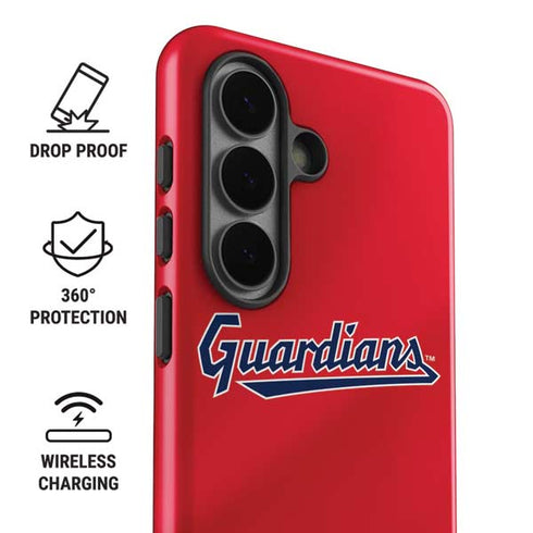 MLB Cleveland Guardians Alternate Road Jersey Galaxy S26 Plus Impact Case