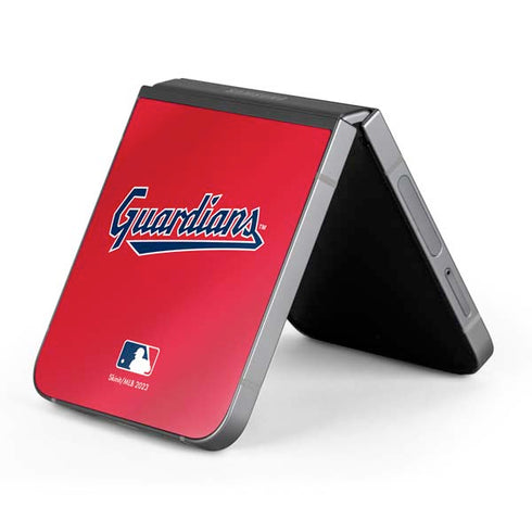 MLB Cleveland Guardians Alternate Road Jersey Galaxy Z Flip6 Skin
