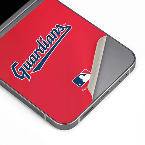 MLB Cleveland Guardians Alternate Road Jersey Galaxy Z Flip6 Skin