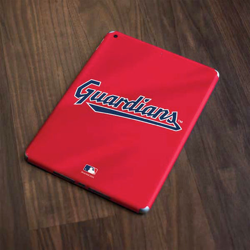 MLB Cleveland Guardians Alternate Road Jersey Apple iPad Skin