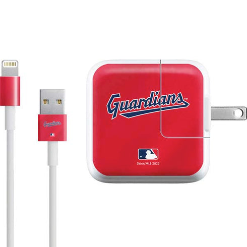 MLB Cleveland Guardians Alternate Road Jersey iPad Charger (10W USB) Skin