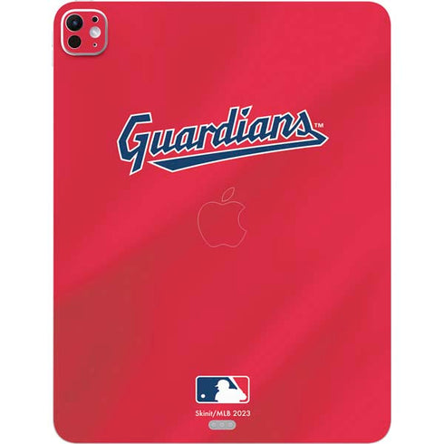 MLB Cleveland Guardians Alternate Road Jersey iPad Pro 13in M4 (2024) Skin