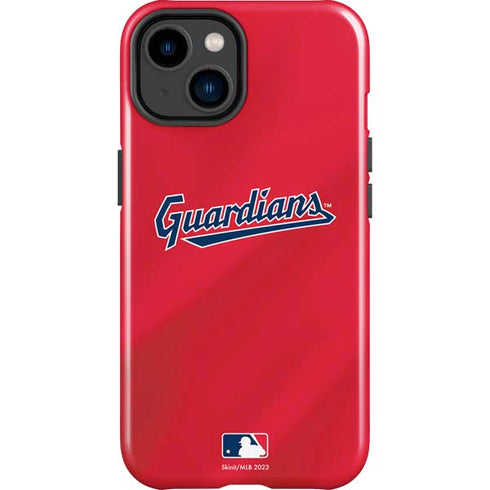 MLB Cleveland Guardians Alternate Road Jersey iPhone 15 Impact Case