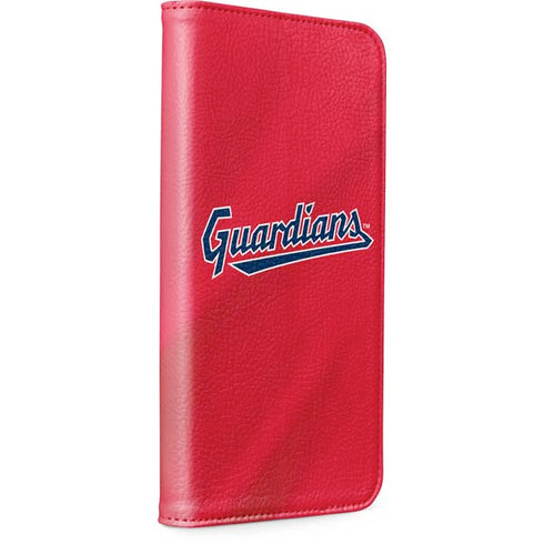 MLB Cleveland Guardians Alternate Road Jersey iPhone 15 Pro Folio Case