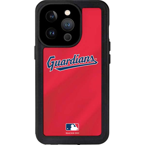 MLB Cleveland Guardians Alternate Road Jersey iPhone 15 Pro Waterproof Case
