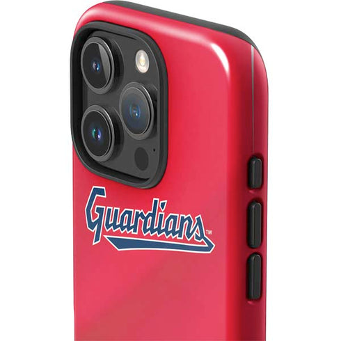 MLB Cleveland Guardians Alternate Road Jersey iPhone 16 Pro Impact Case