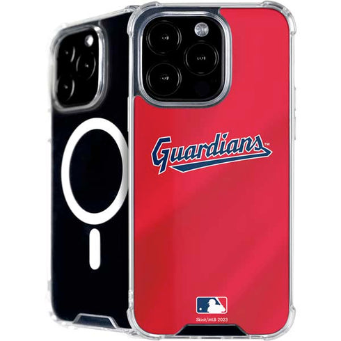 MLB Cleveland Guardians Alternate Road Jersey iPhone 16 Pro MagSafe Case