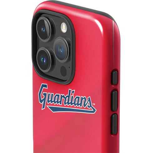 MLB Cleveland Guardians Alternate Road Jersey iPhone 16 Pro Max Impact Case