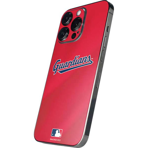MLB Cleveland Guardians Alternate Road Jersey iPhone 16 Pro Max Skin