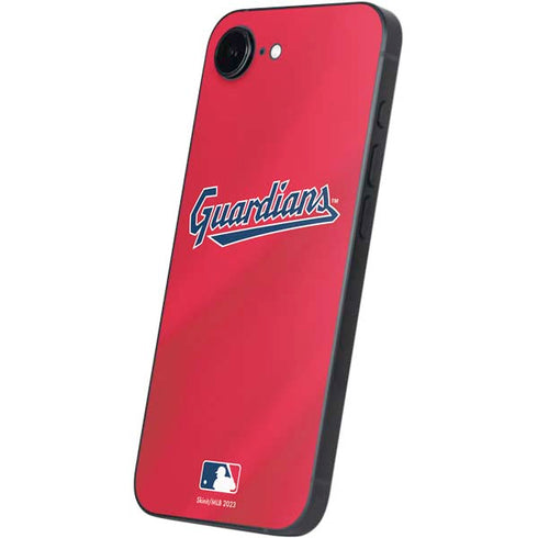 MLB Cleveland Guardians Alternate Road Jersey iPhone 16e Skin