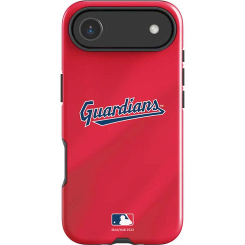 MLB Cleveland Guardians Alternate Road Jersey iPhone 17 Air Impact Case